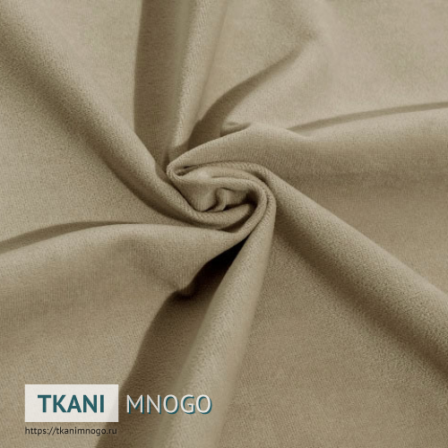 Фото материала велюра “Proshe-V5” (однотонный бежевый)