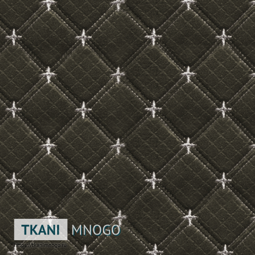 Фото внешнего вида велюра “1915-25” (ромб коричневый)