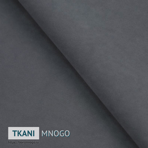Фото фактуры велюра “83” (однотонный серый)