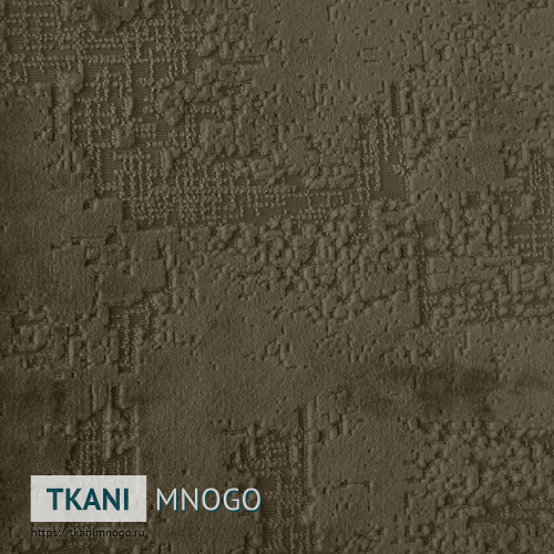 Фото обивки велюра “7” (узор коричневый)