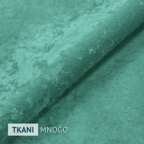 Фото материала велюра “13” (однотонный зеленый)