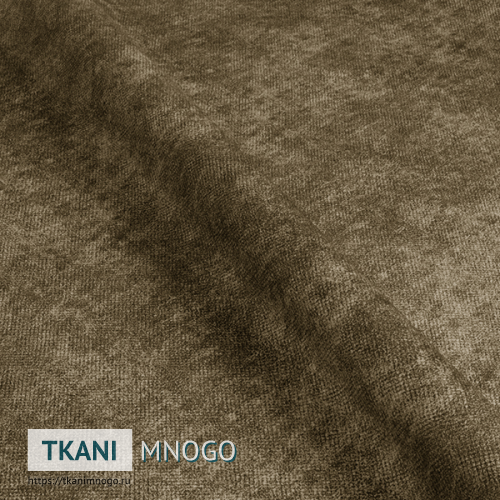 Фото материала велюра “Pretty-12” (однотонный коричневый)