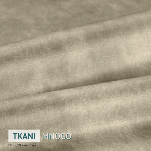 Фото обивки велюра “004” (однотонный бежевый)