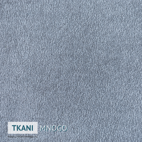 Фото обивки велюра “15” (однотонный серый)