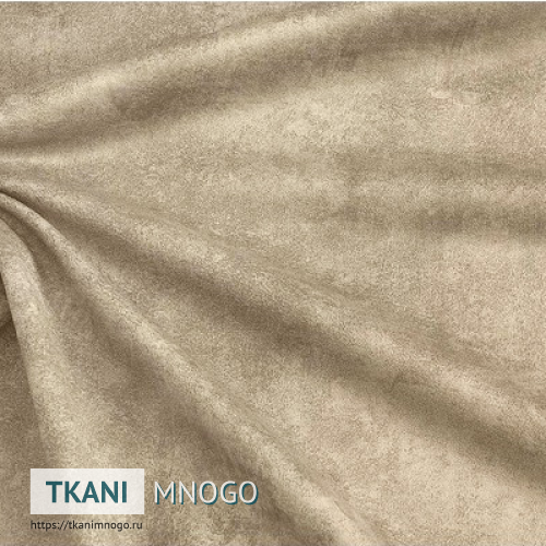 Фото обивки велюра “Yura-2” (однотонный бежевый)