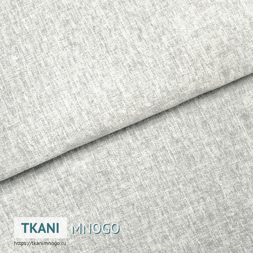 Фото ткани велюра “5” (однотонный серый)