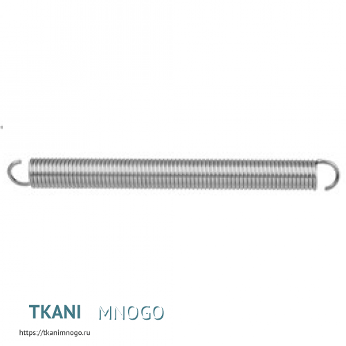 Фото Пружина цилиндрическая 498 (цинк)