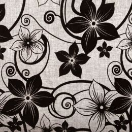 Рогожка С флоком - 257-9 (MS214-2) бежевый - Обивка для мягкой мебели С флоком
